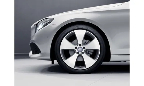 Колесный диск 8J×19 ET43 для Mercedes-Benz A238/C238/S213/W213, передняя и задняя оси, тремолитовый серый металлик, 5 спиц — фото 3