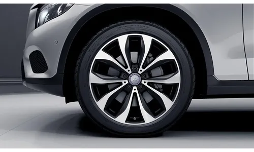 Колесный диск 9,5J×20 ET50 для Mercedes-Benz E-Class 213, задняя ось, серый металлик Tremolite, 5 двойных спиц — фото 2