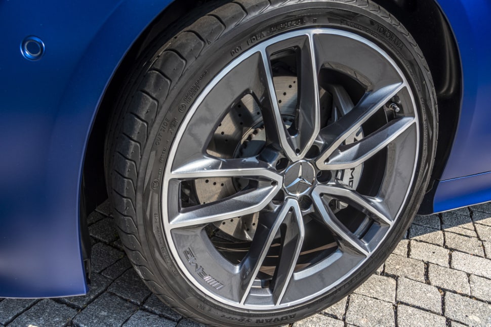 Колесный диск AMG 8J×20 ET20 для Mercedes-Benz A238/C238/S213/W213, передняя ось, танталово-серый, 5 двойных спиц — фото 5
