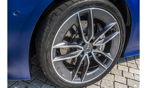 Колесный диск AMG 8J×20 ET20 для Mercedes-Benz A238/C238/S213/W213, передняя ось, танталово-серый, 5 двойных спиц — фото 5