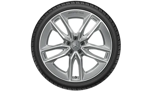 Колесный диск AMG 9J×20 ET49 для Mercedes-Benz E-Class 213 / E-Class 238, задняя ось, серый металлик Tremolite — фото 4