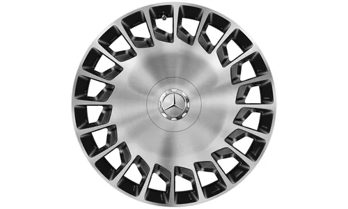 Колесный диск 8,5J×20 ET38 для Mercedes-Benz S-Class 217 / S-Class 222, передняя ось, черный / серебристый — фото 1