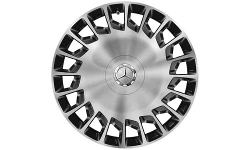 Колесный диск 9,5J×20 ET38 для Mercedes-Benz S-Class 217 / S-Class 222, задняя ось, черный / серебристый — фото 1