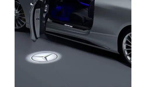 Дверные LED-проекторы, звезда, комплект 2 шт., Mercedes-Benz CLA C118 / CLS C257 — фото 2