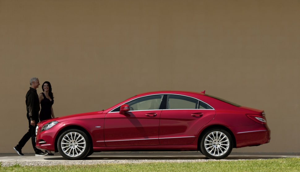 Колесный диск 9,5J×18 ET48 для Mercedes-Benz C218/X218, задняя ось, титаново-серебристый, многоспицевый — фото 3