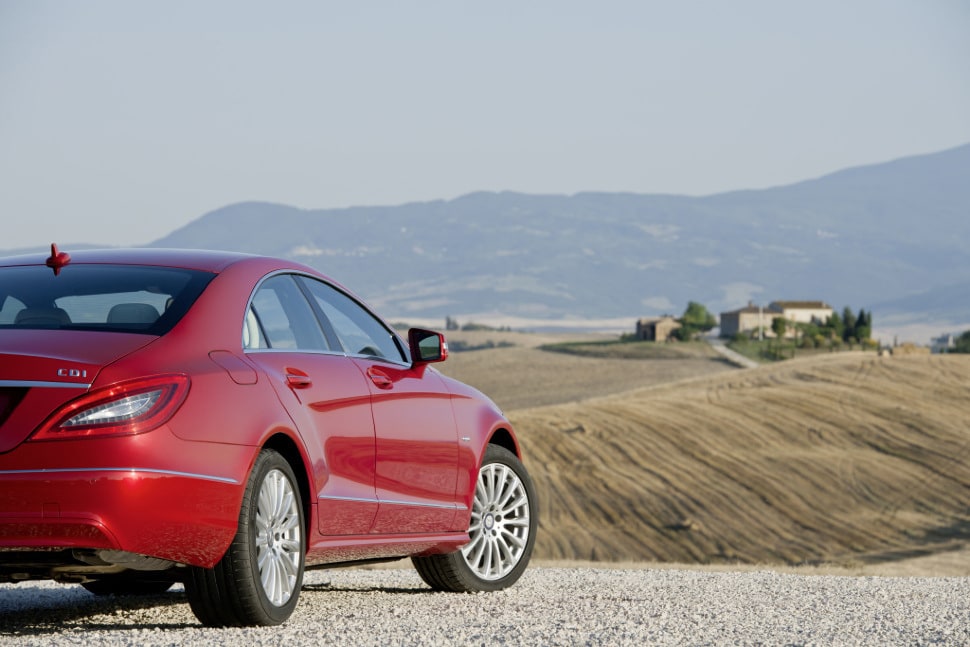 Колесный диск 9,5J×18 ET48 для Mercedes-Benz C218/X218, задняя ось, титаново-серебристый, многоспицевый — фото 4