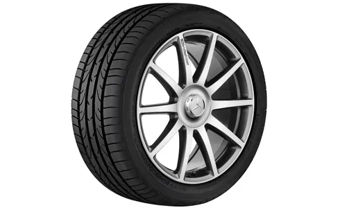Колесный диск AMG 8,5J×20 ET39 для Mercedes-Benz S-Class 217 / S-Class 222, передняя ось, титаново-серый, 10 спиц — фото 1