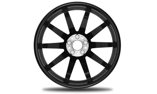 Колесный диск AMG 9,5J×20 ET39 для Mercedes-Benz S-Class 217 / S-Class 222, задняя ось, черный, матовый, 10 спиц — фото 3