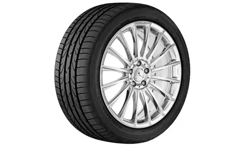 Колесный диск AMG 8,5J×20 ET39 для Mercedes-Benz S-Class 217 / S-Class 222, передняя ось, титаново-серый, многоспицевый — фото 1