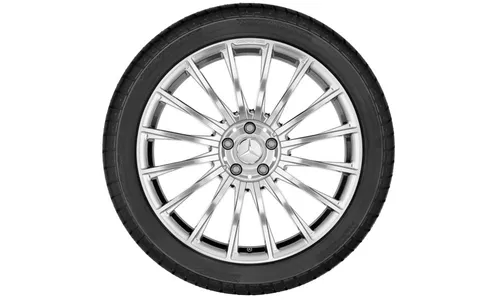 Колесный диск AMG 8,5J×20 ET39 для Mercedes-Benz S-Class 217 / S-Class 222, передняя ось, титаново-серый, многоспицевый — фото 2