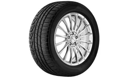 Колесный диск AMG 9,5J×20 ET39 для Mercedes-Benz S-Class 217 / S-Class 222, задняя ось, титаново-серый, многоспицевый — фото 2