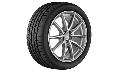 Колесный диск AMG 8,5J×20 ET38 для Mercedes-Benz S-Class 217 / S-Class 222, передняя ось, титаново-серый, 10 спиц — фото 2