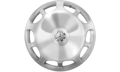 Колесный диск 8,5J×20 ET36 для Mercedes-Benz S-Class 217 / S-Class 222, передняя ось, серебристый, 10 декоративных отверстий — фото 1