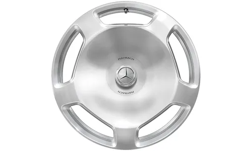 Колесный диск 9J×20 ET34 для Mercedes-Benz W223, передняя и задняя оси, серебристый, 5 декоративных отверстий — фото 4