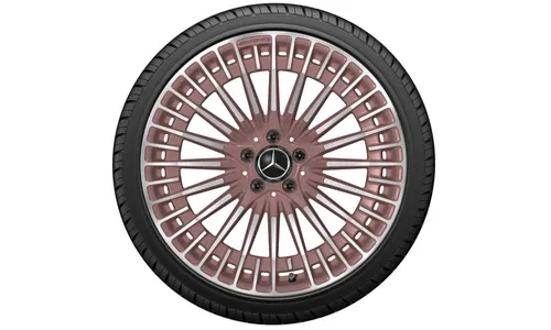 Колесный диск AMG 8,5J×20 ET50,5 для Mercedes-Benz EQA 243 / EQB 243, передняя и задняя оси, медный — фото 3