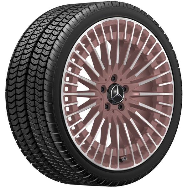 Колесный диск AMG 8,5J×20 ET50,5 для Mercedes-Benz EQA 243 / EQB 243, передняя и задняя оси, медный — фото 4