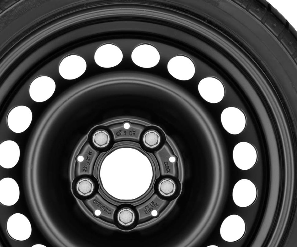 Колесный диск 6,5J×15 ET47 для Mercedes-Benz W176/W246/C117, передняя и задняя оси, чёрный — фото 3
