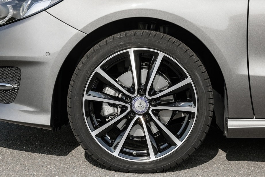 Колесный диск 7,5J×18 ET52 для Mercedes-Benz W176/W246/C117, передняя и задняя оси, чёрный — фото 4