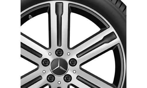 Колесный диск 7,5J×19 ET53 для Mercedes-Benz H247, передняя и задняя оси, чёрный — фото 3
