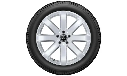 Колесный диск 7,5J×19 ET53 для Mercedes-Benz X247, передняя и задняя оси, ванадиево-серебристый — фото 2