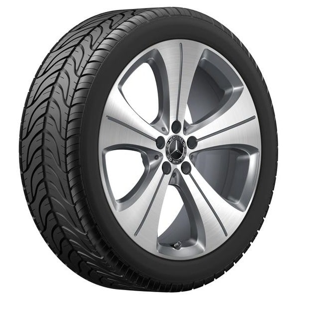 Колесный диск 8J×20 ET48 для Mercedes-Benz GLA 247 / GLB 247, передняя и задняя оси, серый металлик Tremolite — фото 2
