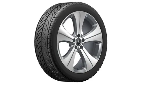 Колесный диск 8J×20 ET48 для Mercedes-Benz GLA 247 / GLB 247, передняя и задняя оси, серый металлик Tremolite — фото 2