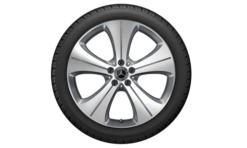 Колесный диск 8J×20 ET48 для Mercedes-Benz GLA 247 / GLB 247, передняя и задняя оси, серый металлик Tremolite — фото 3