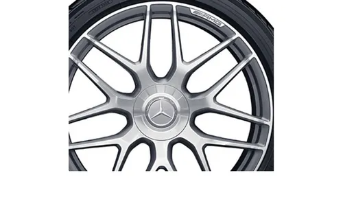 Колесный диск AMG 10J×21 ET28 для Mercedes-Benz GLC 253, задняя ось, титаново-серый, с алмазной проточкой — фото 3