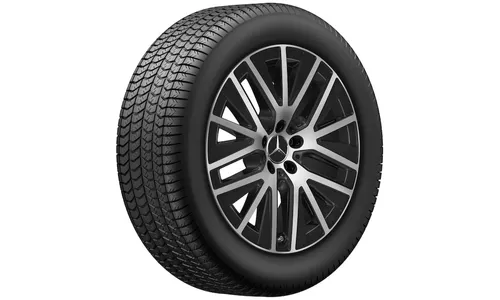 Колесный диск 8J×19 ET38 для Mercedes-Benz W213/X253/C253, передняя и задняя оси, чёрный — фото 2