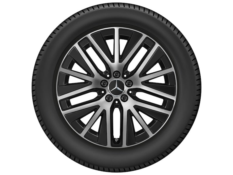 Колесный диск 8J×19 ET38 для Mercedes-Benz W213/X253/C253, передняя и задняя оси, чёрный — фото 3