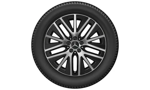 Колесный диск 8J×19 ET38 для Mercedes-Benz W213/X253/C253, передняя и задняя оси, чёрный — фото 3