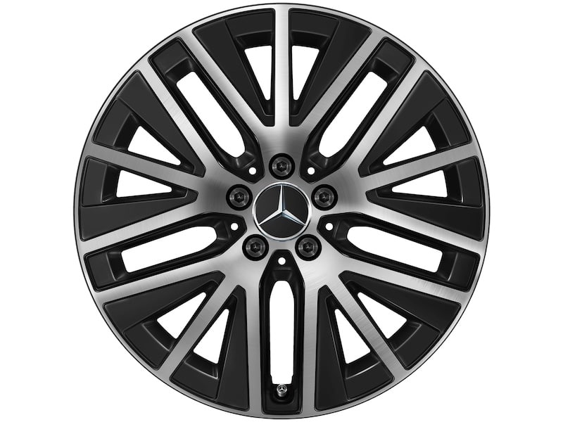 Колесный диск 8J×19 ET38 для Mercedes-Benz W213/X253/C253, передняя и задняя оси, чёрный — фото 4