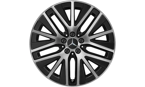 Колесный диск 8J×19 ET38 для Mercedes-Benz W213/X253/C253, передняя и задняя оси, чёрный — фото 4