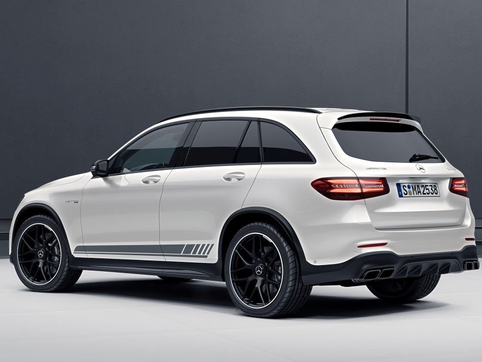 Задний спойлер AMG, черный глянец, Mercedes-Benz GLC X253 — фото 4