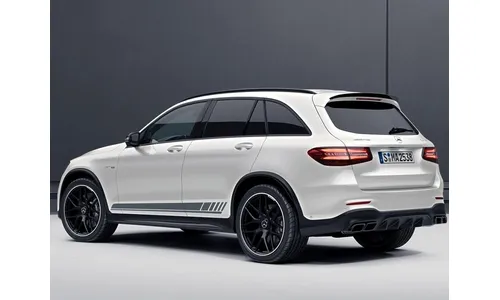Задний спойлер AMG, черный глянец, Mercedes-Benz GLC X253 — фото 4