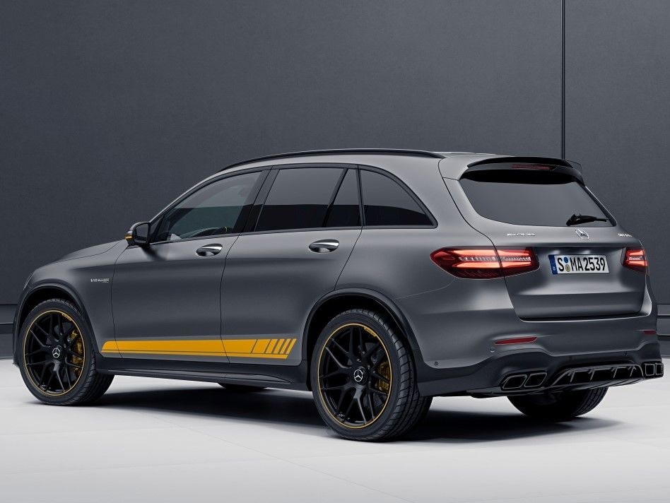 Задний спойлер AMG, черный глянец, Mercedes-Benz GLC X253 — фото 5