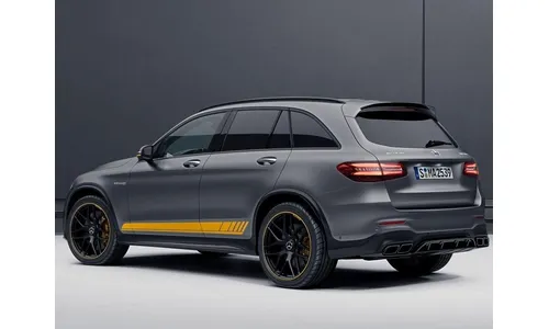 Задний спойлер AMG, черный глянец, Mercedes-Benz GLC X253 — фото 5