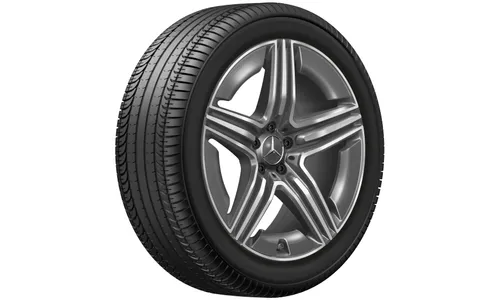 Колесный диск AMG 9,5J×20 ET35,5 для Mercedes-Benz GLC 254, задняя ось, серый Tantal — фото 1