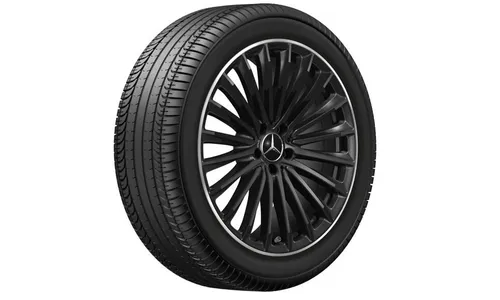 Колесный диск AMG 8,5J×20 ET34,5 для Mercedes-Benz GLC 254, передняя ось, черный, многоспицевый — фото 2