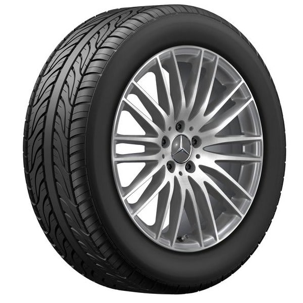Колесный диск 8J×19 ET32,5 для Mercedes-Benz GLC 254, передняя и задняя оси, серый металлик Tremolite — фото 2