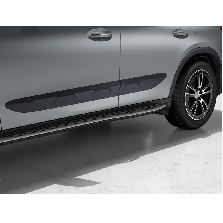 Боковые декоративные накладки, черные матовые, Mercedes-Benz GLC X254 — фото 3