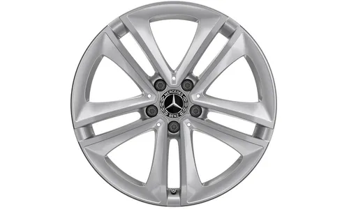 Колесный диск 9J×18 ET33 для Mercedes-Benz CLS 257, задняя ось, серебристый Vanadium Silver — фото 1