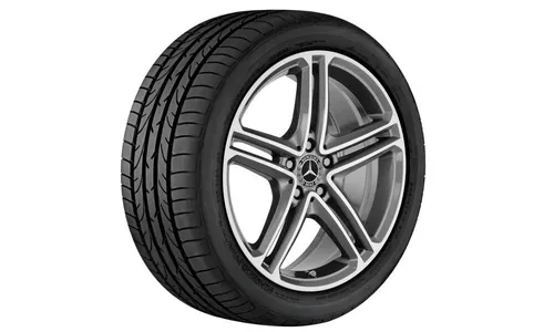 Колесный диск 9J×19 ET33 для Mercedes-Benz CLS 257, задняя ось, серый металлик Tremolite — фото 1