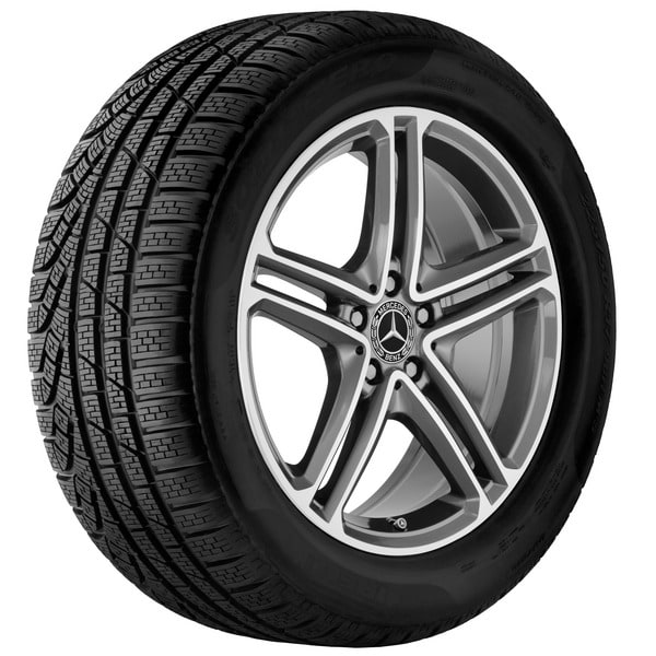 Колесный диск 9J×19 ET33 для Mercedes-Benz CLS 257, задняя ось, серый металлик Tremolite — фото 2