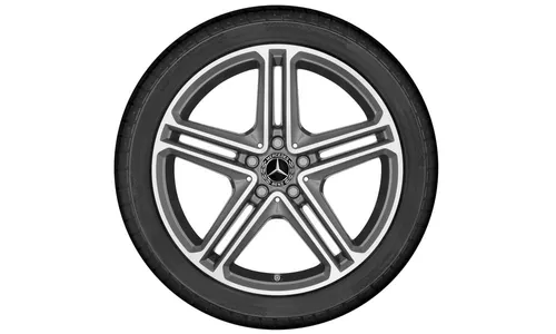 Колесный диск 9J×19 ET33 для Mercedes-Benz CLS 257, задняя ось, серый металлик Tremolite — фото 3