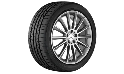 Колесный диск AMG 8J×20 ET33 для Mercedes-Benz CLS 257, передняя ось, титаново-серый, многоспицевый — фото 1