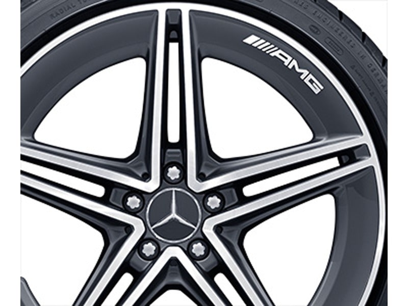 Колесный диск AMG 9,5J×20 ET25,5 для Mercedes-Benz AMG GT 290, передняя ось, серый Tantal, 5 двойных спиц — фото 6
