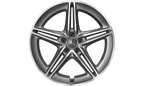 Колесный диск AMG 11J×20 ET20 для Mercedes-Benz AMG GT 290, задняя ось, серый Tantal, 5 двойных спиц — фото 1