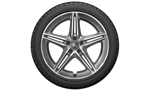 Колесный диск AMG 11J×20 ET20 для Mercedes-Benz AMG GT 290, задняя ось, серый Tantal, 5 двойных спиц — фото 4