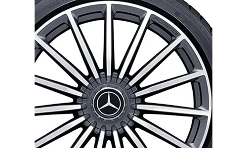 Колесный диск AMG 11J×20 ET20 для Mercedes-Benz AMG GT 290, задняя ось, титаново-серый, с алмазной проточкой, многоспицевый — фото 6